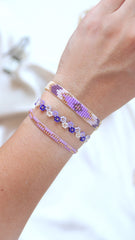 PURPLE BLOSSOM BRACELET