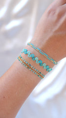 TURQUOISE BLOSSOM BRACELET