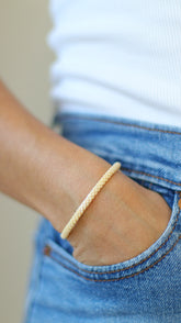 BOLD BEIGE BRACELET