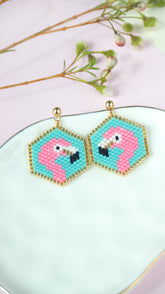 FLAMINGO EARRINGS