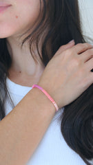 BOLD PINK BRACELET