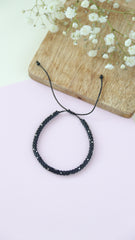 BOLD BLACK DOTS BRACELET