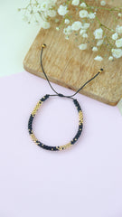 BOLD BLACK/GOLD BRACELET