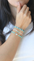 TURQUOISE BLOSSOM BRACELET