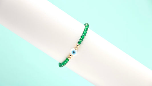 Guardian Eye Green Bracelet