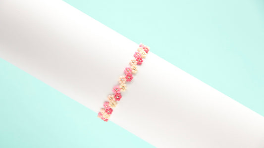 Petite Blossom Pink Bracelet