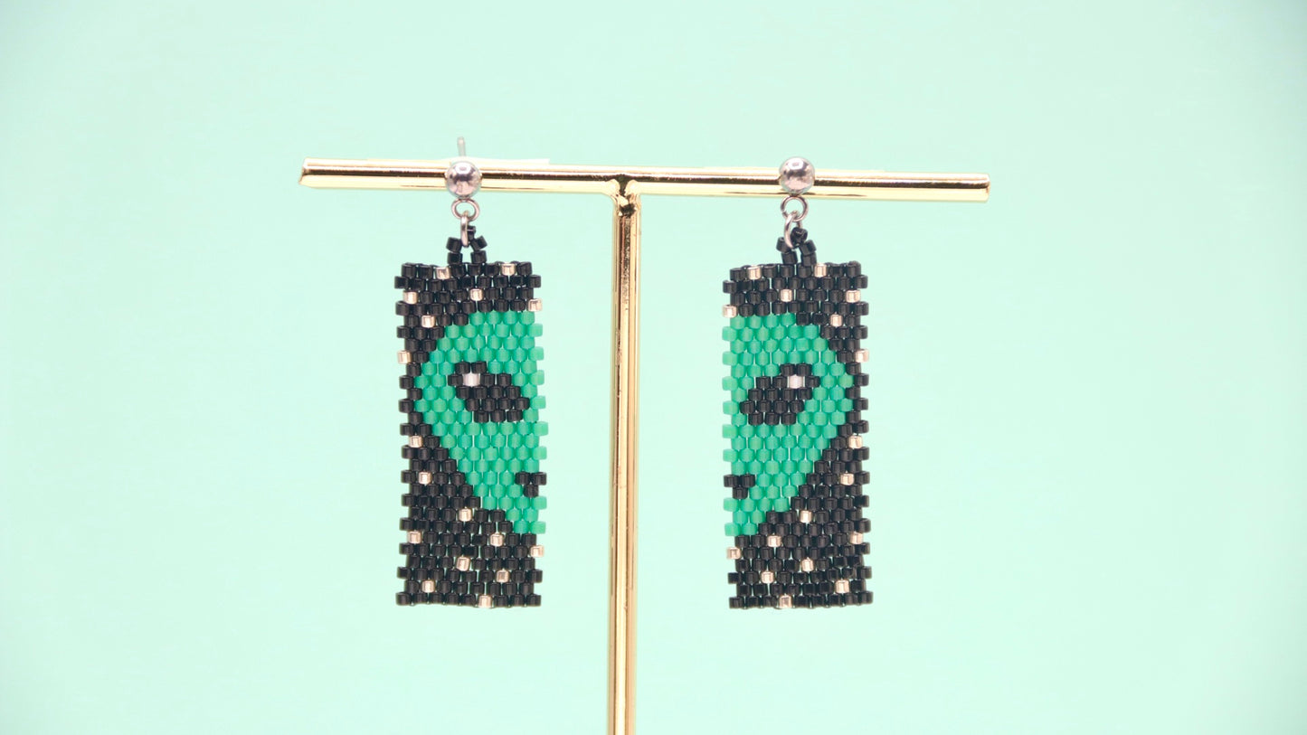 Alien Earrings