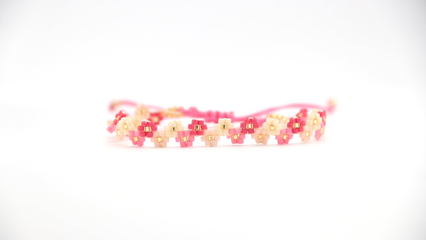 Petite Blossom Pink Bracelet