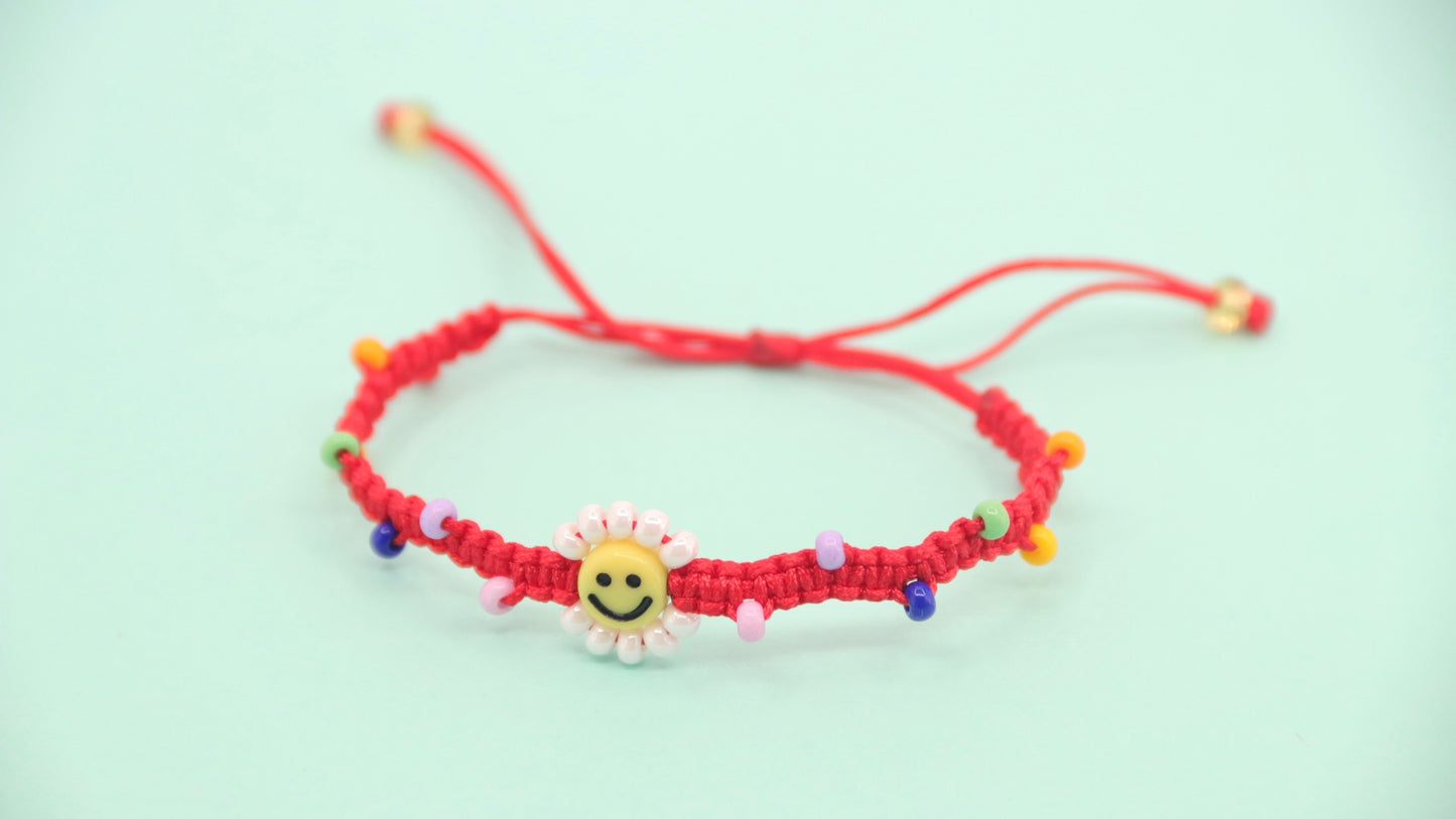 Smiley Face Kids Bracelet