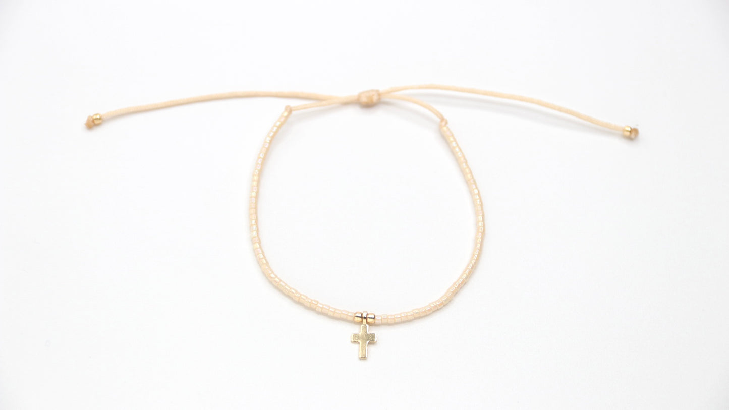 Cross Miyuki Bracelet