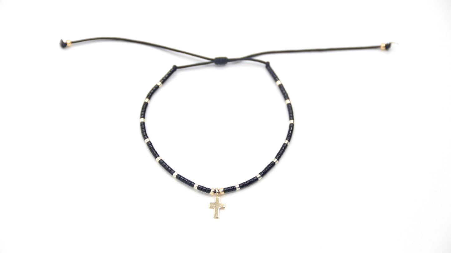 Cross Miyuki Bracelet