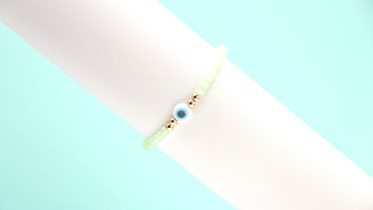 Guardian Eye Pale Green Bracelet