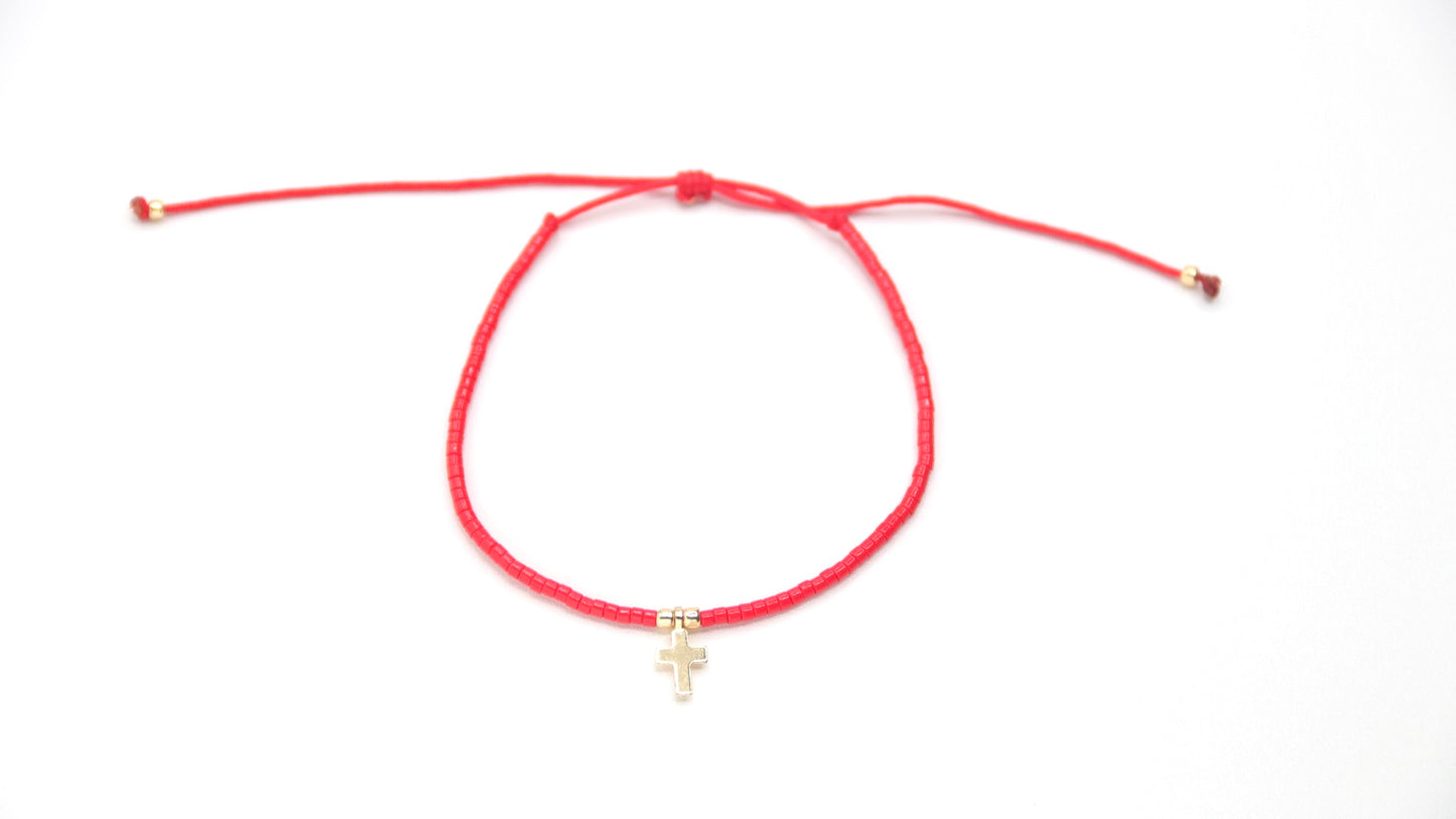 Cross Miyuki Bracelet