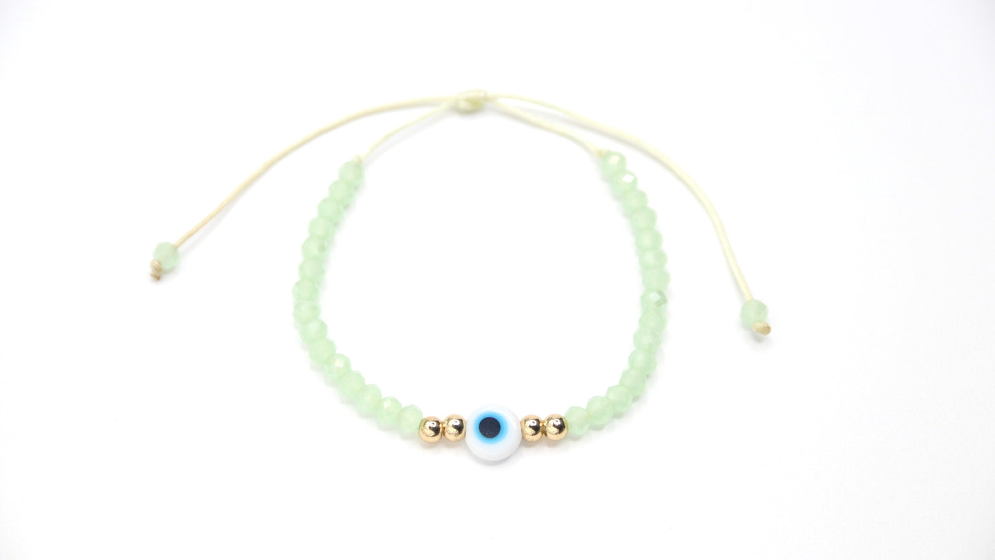 Guardian Eye Pale Green Bracelet