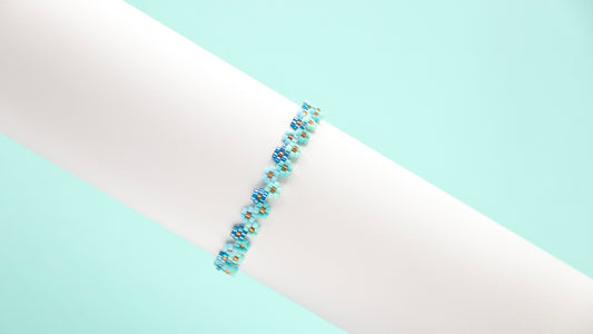 Petite Blossom Turquoise Bracelet