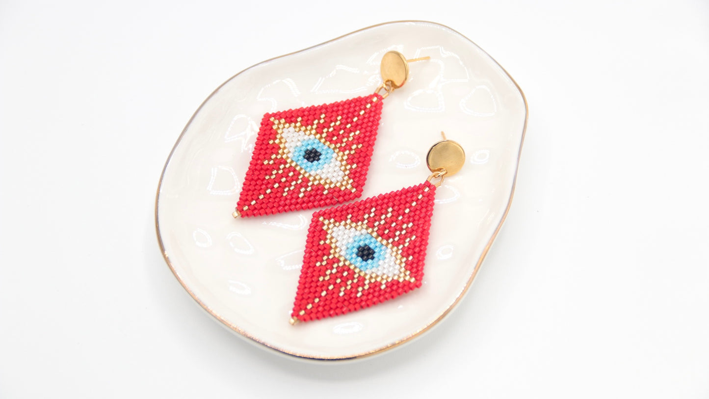 Evil Eye Earrings