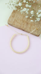 BOLD BEIGE BRACELET